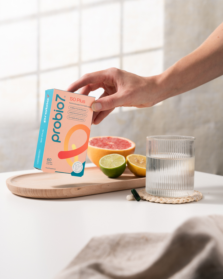 Specialist gut support for healthy ageing.