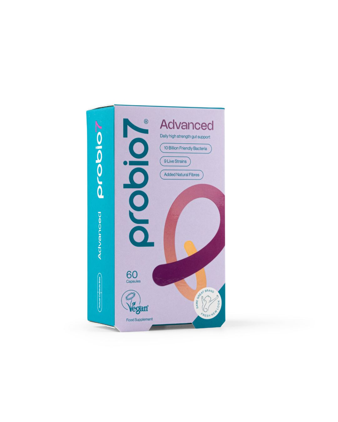 Probio7 Advanced in packs of 30 and 60 capsules